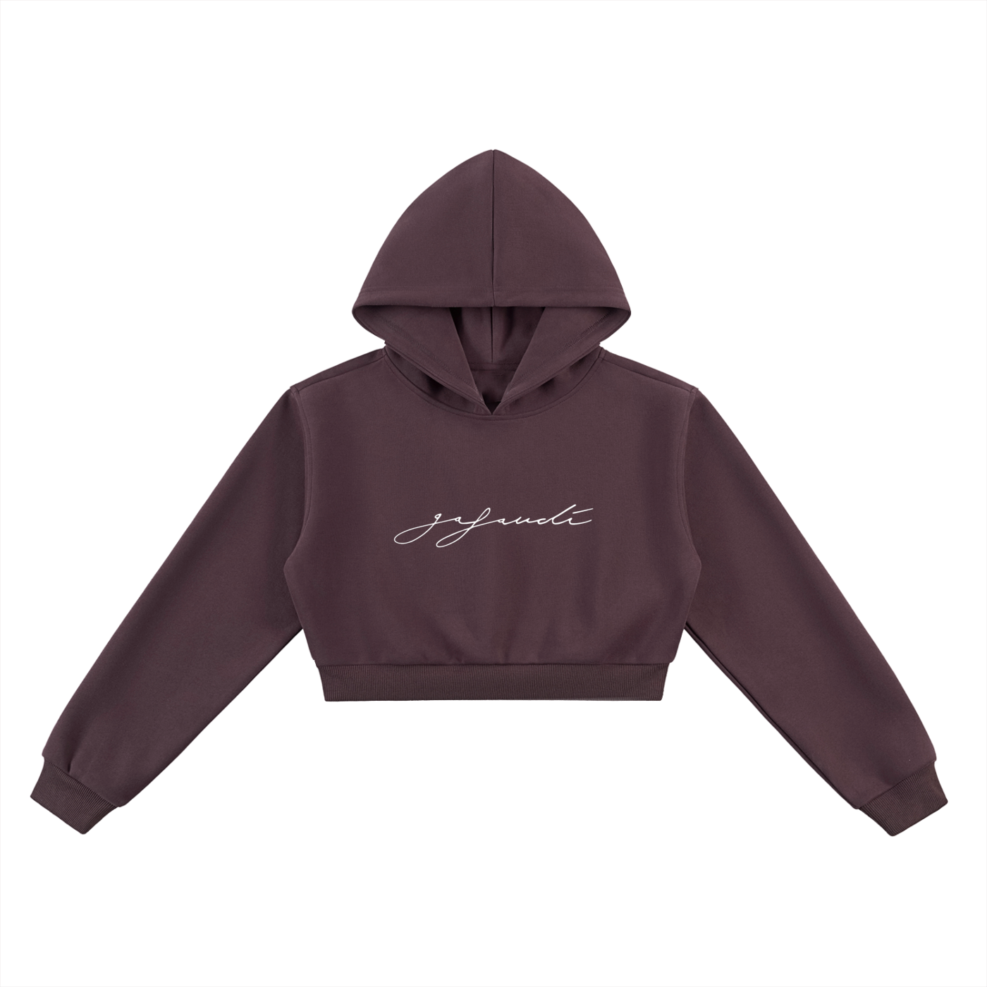 GAFAUDI Essential Cropped Hoodie