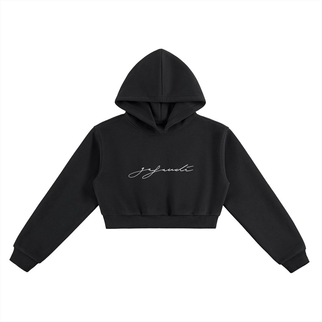 GAFAUDI Essential Cropped Hoodie