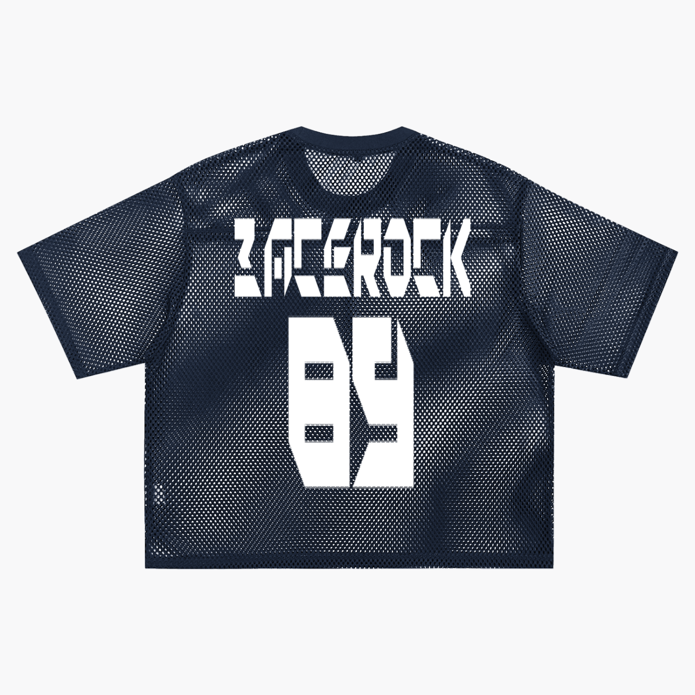 GAFAUDI "BACE ROCK 89" See-through Boxy Net T-Shirt