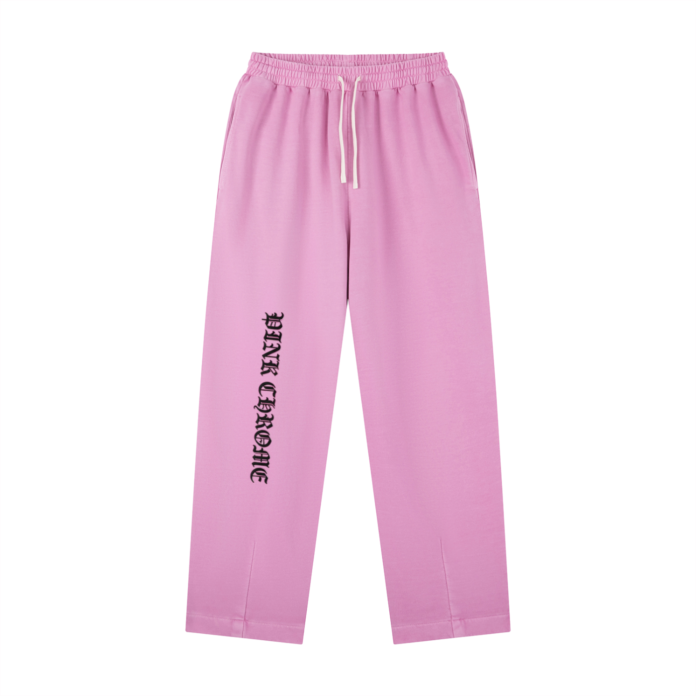 PINK CHROME Vintage Washed Drawstring Sweatpants