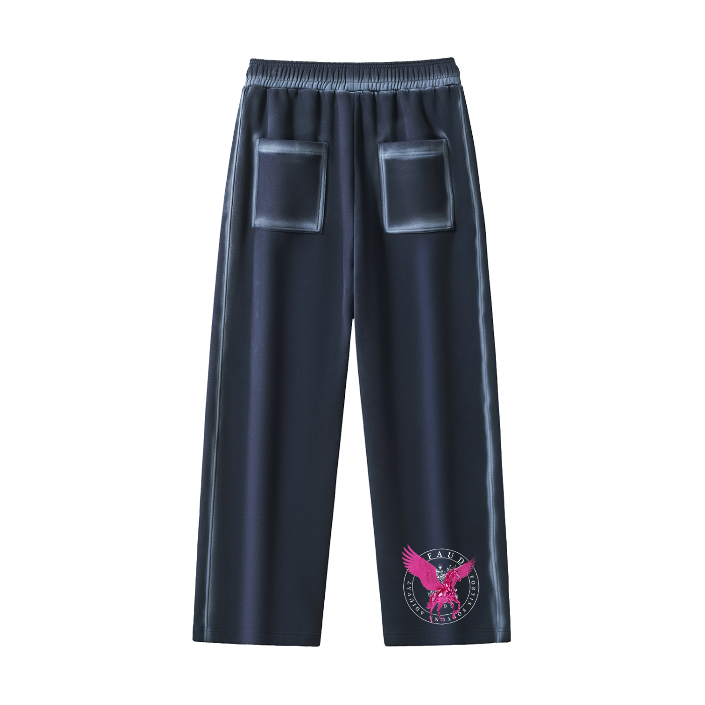 GAFAUDI PINK PEGASUS Sunfaded Edge Fleece Sweatpants