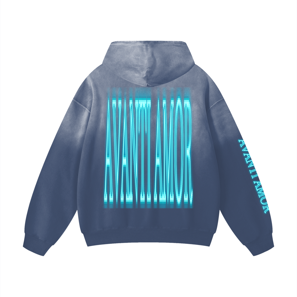 AVANTI AMOR Heavyweight Sunfade Oversized Hoodie