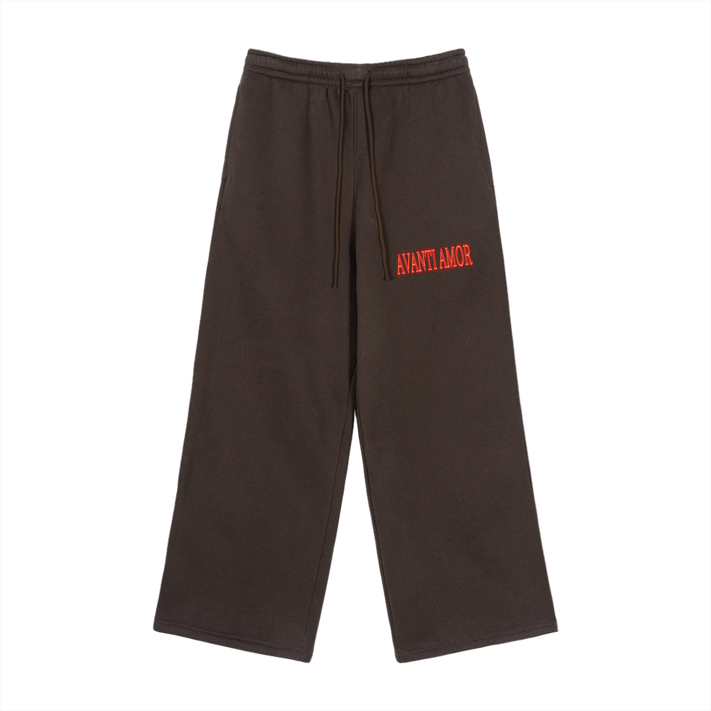 AVANTI AMOR Fleece Drawstring Straight-Leg Sweatpants