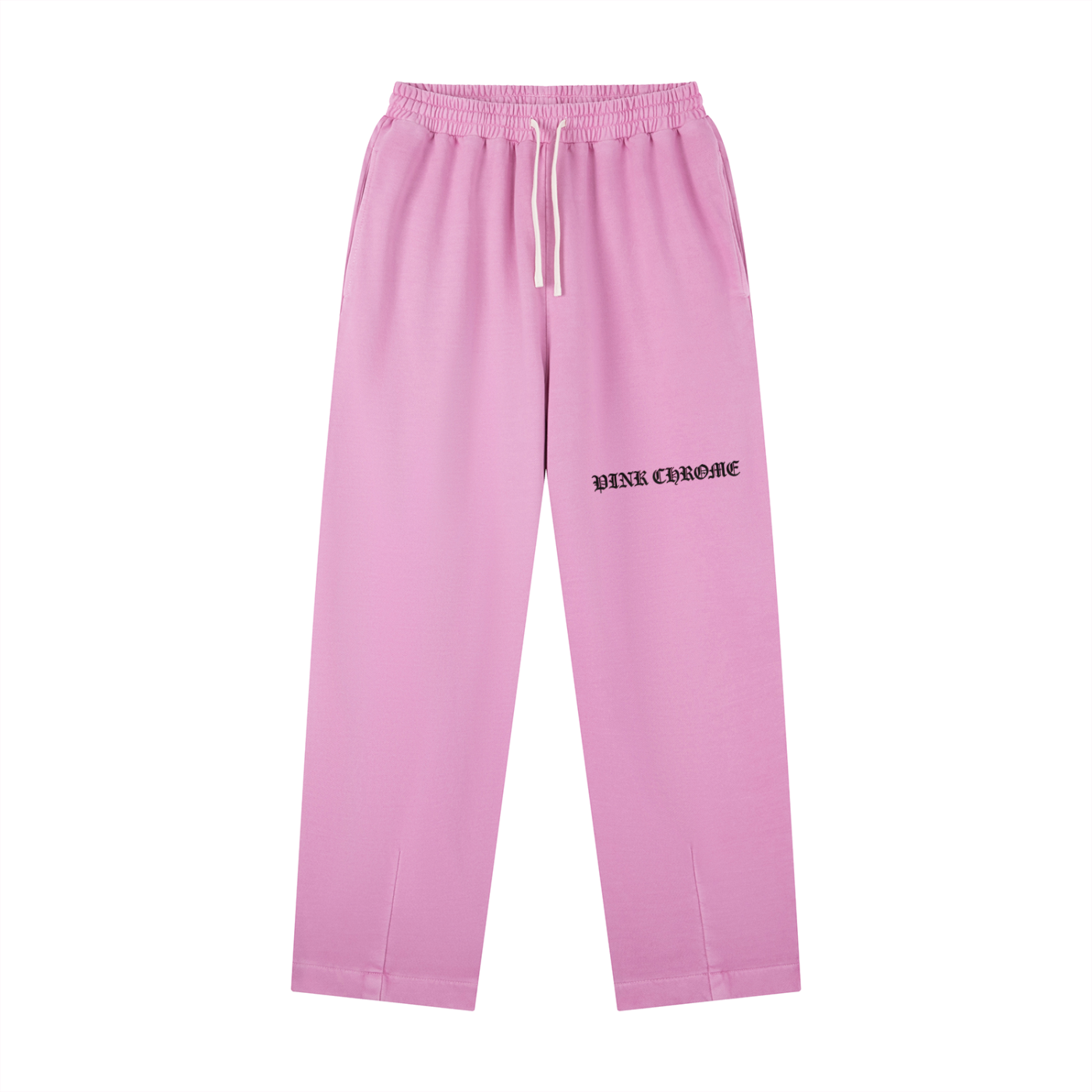 PINK CHROME Vintage Washed Drawstring Sweatpants