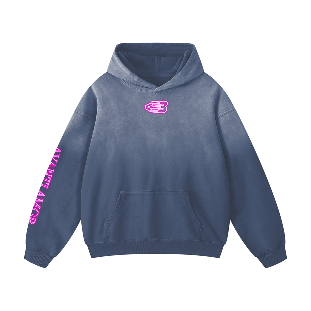 AVANTI AMOR Heavyweight Sunfade Oversized Hoodie