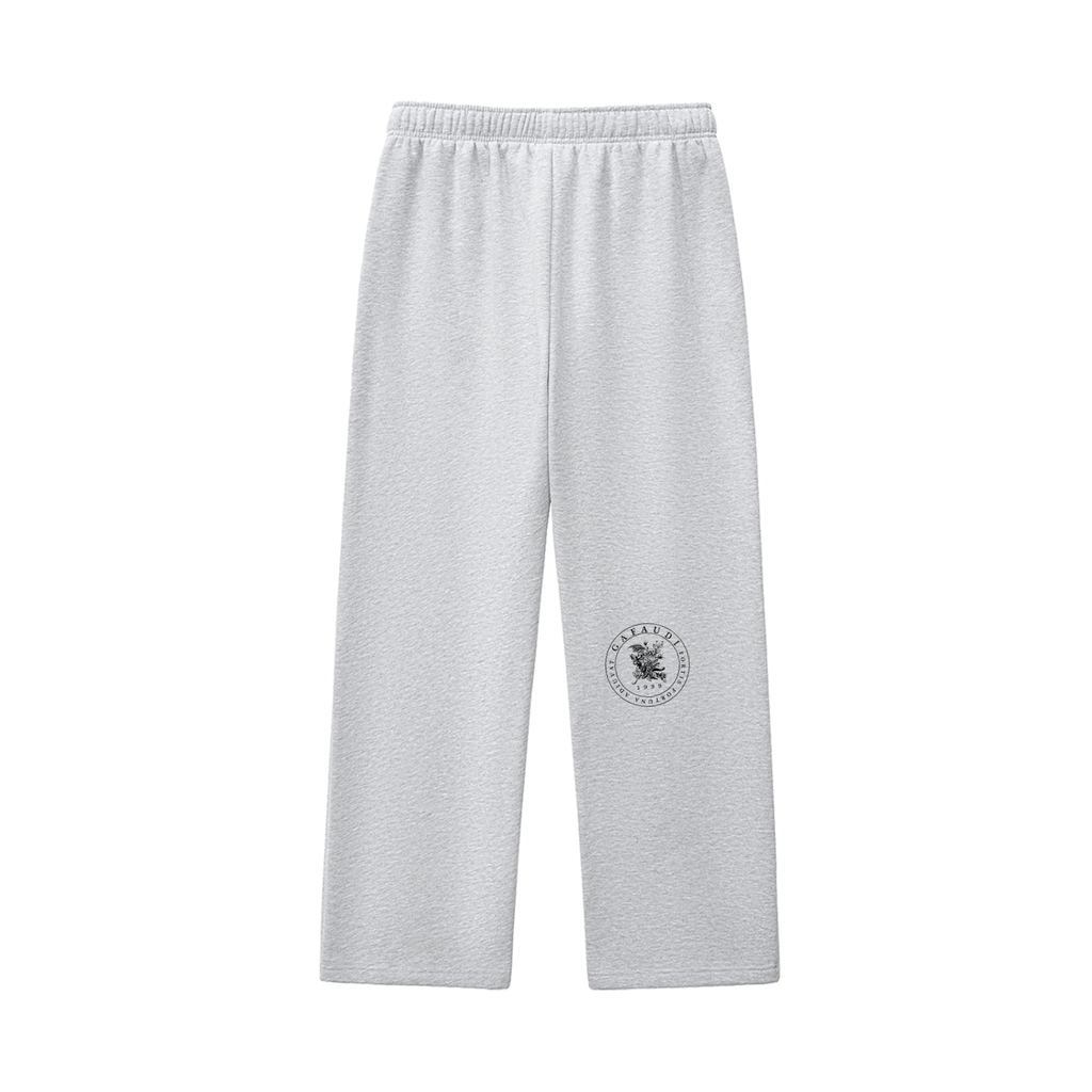 GAFAUDI Contrast-Stitched Fleece Sweatpants