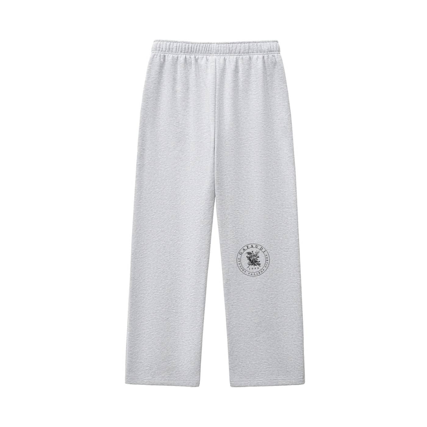 GAFAUDI Contrast-Stitched Fleece Sweatpants