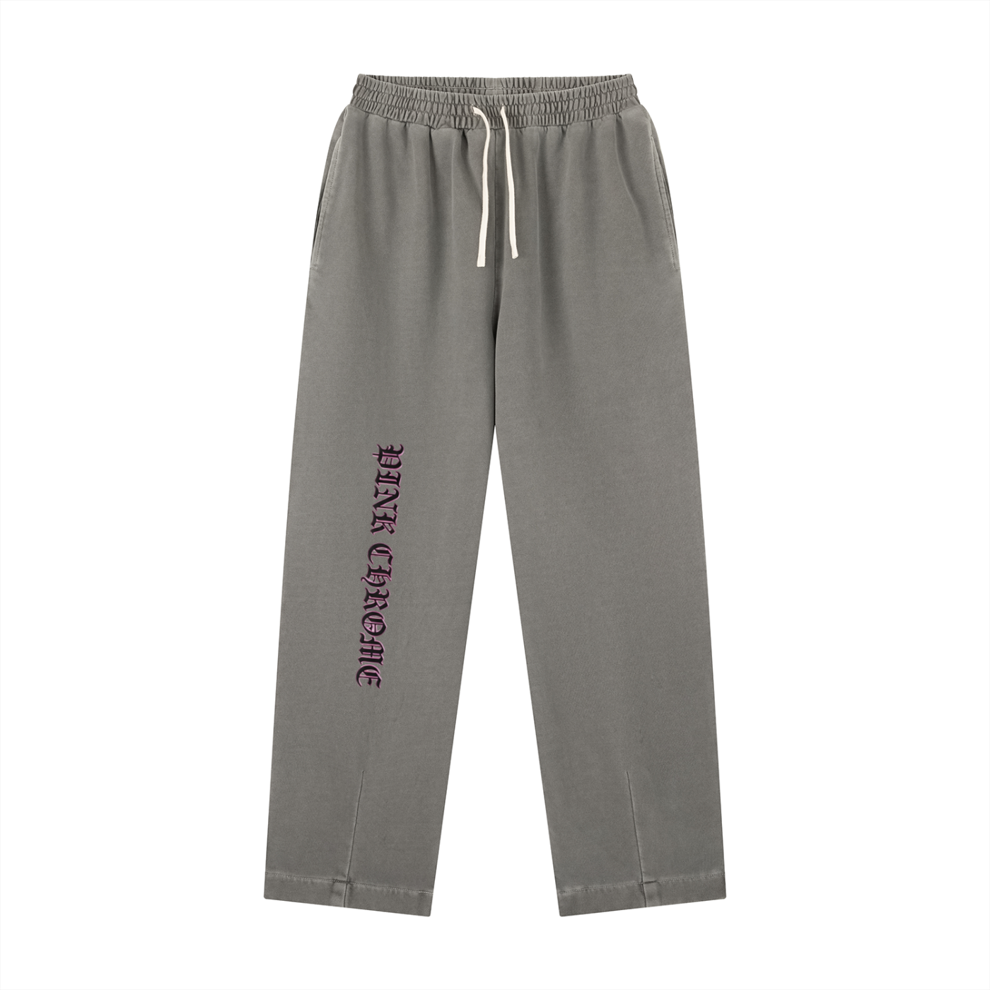 PINK CHROME Vintage Washed Drawstring Sweatpants