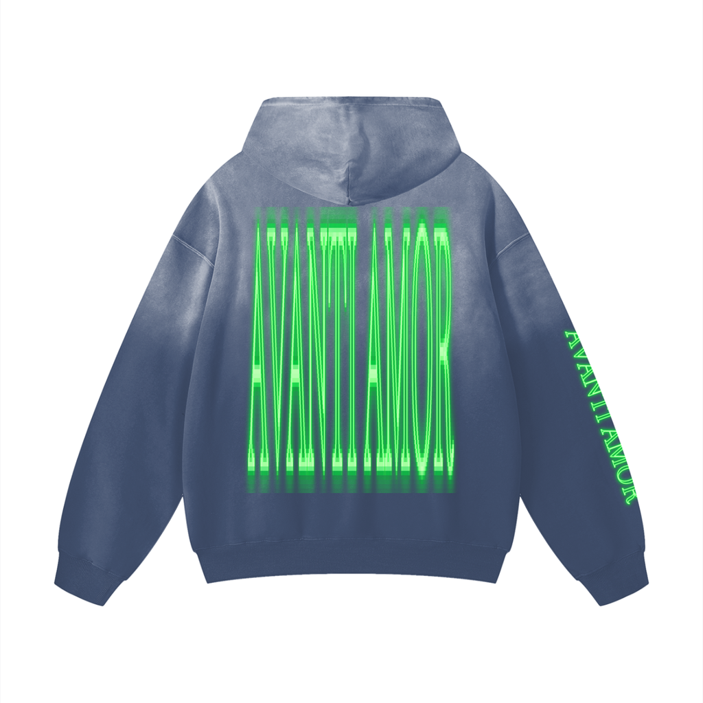 AVANTI AMOR Heavyweight Sunfade Oversized Hoodie
