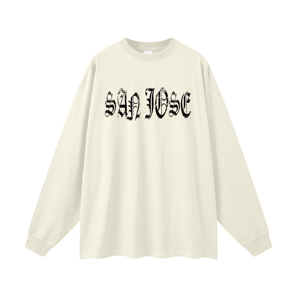 SAN JOSE "Bay Area 408" Oversized Unisex Long Sleeve T-Shirt