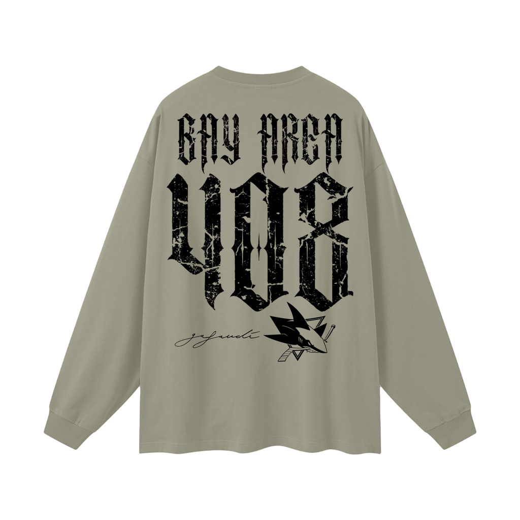 SAN JOSE "Bay Area 408" Oversized Unisex Long Sleeve T-Shirt