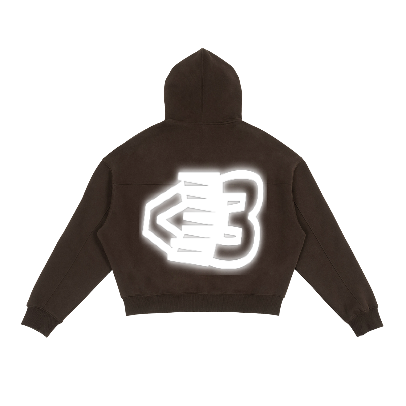 AVANTI AMOR Fleece Zip-Up Boxy Hoodie