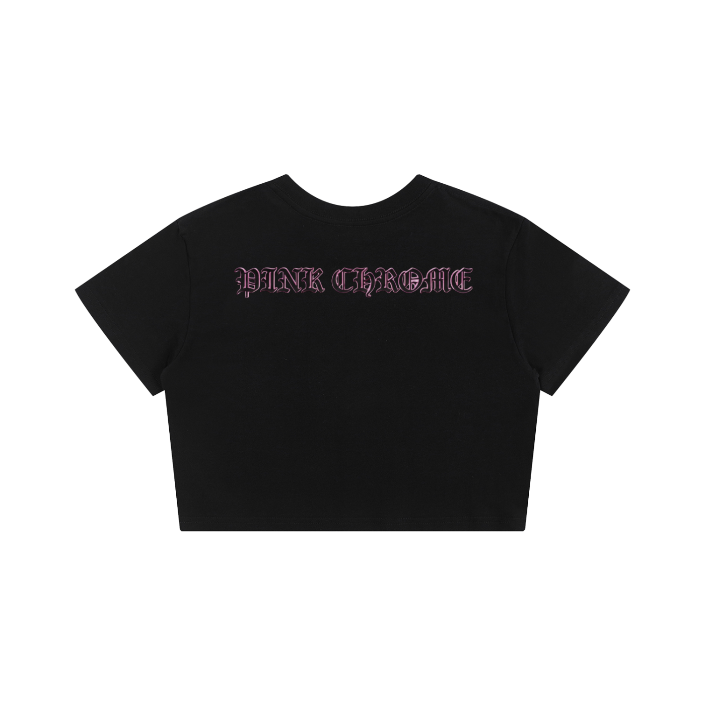 PINK CHROME Baby Tee Seamless T-Shirt - 200 GSM