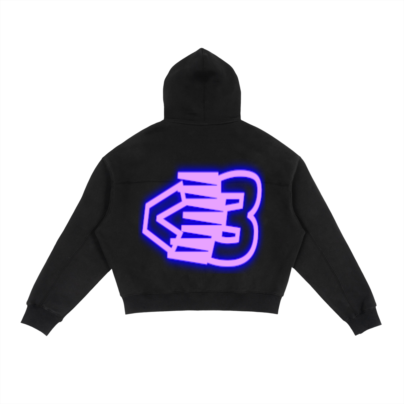 AVANTI AMOR Fleece Zip-Up Boxy Hoodie