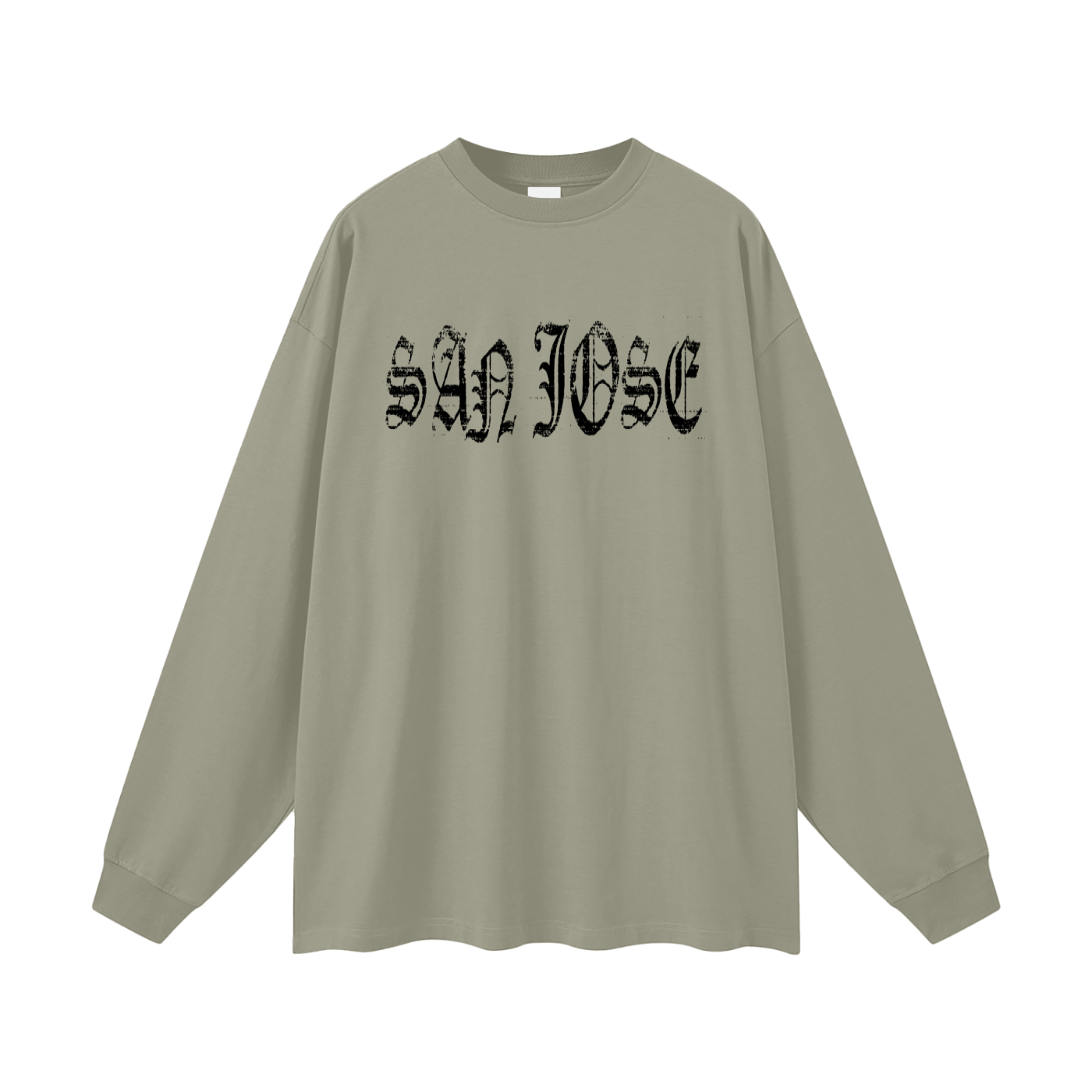 SAN JOSE "Bay Area 408" Oversized Unisex Long Sleeve T-Shirt