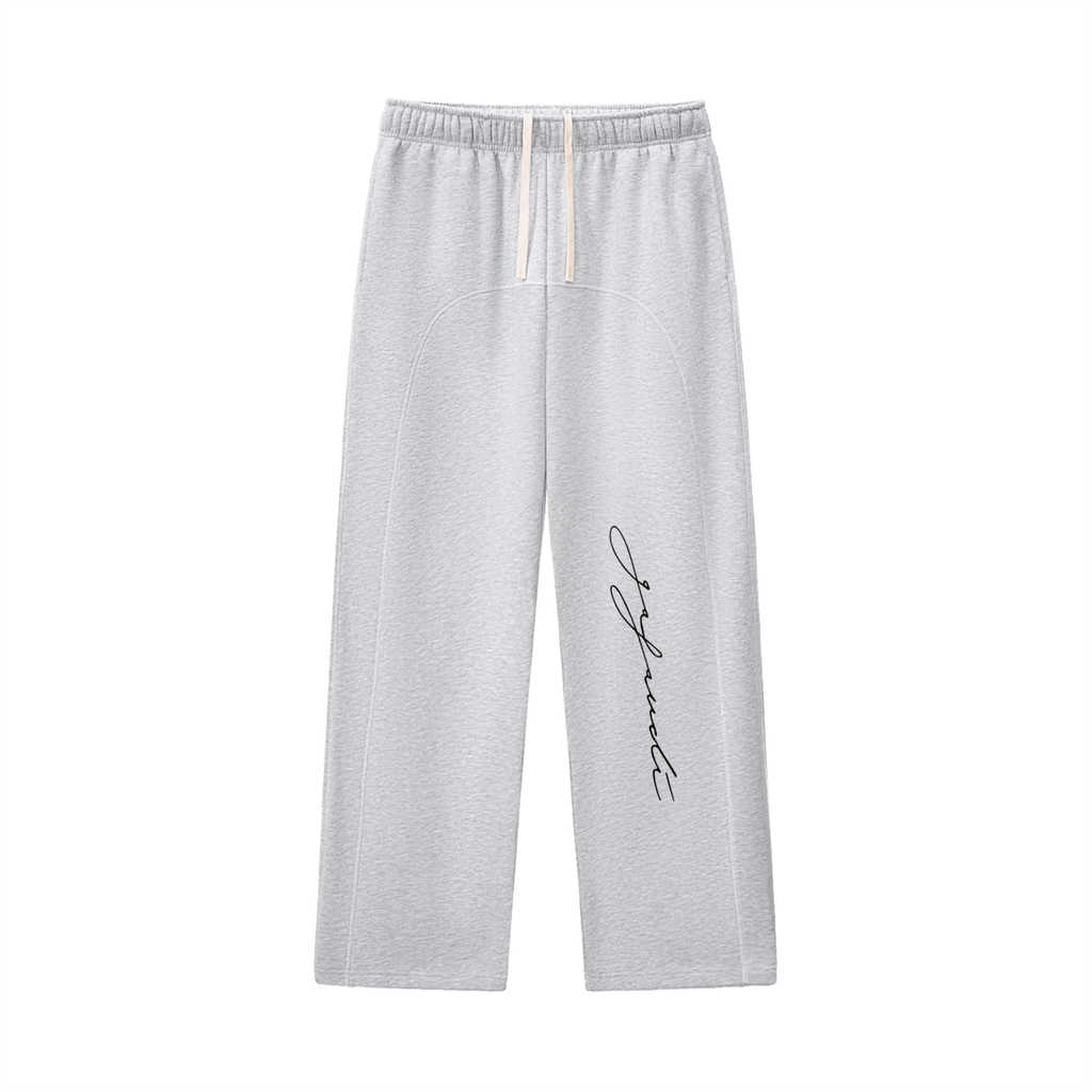 GAFAUDI Contrast-Stitched Fleece Sweatpants