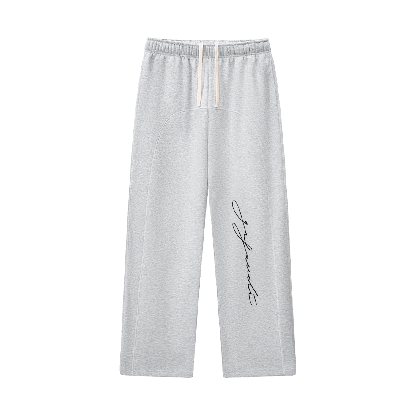 GAFAUDI Contrast-Stitched Fleece Sweatpants