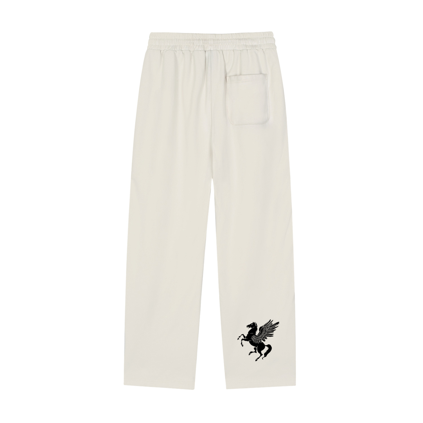 GAFAUDI Reflection Striped Straight-Leg Sweatpants