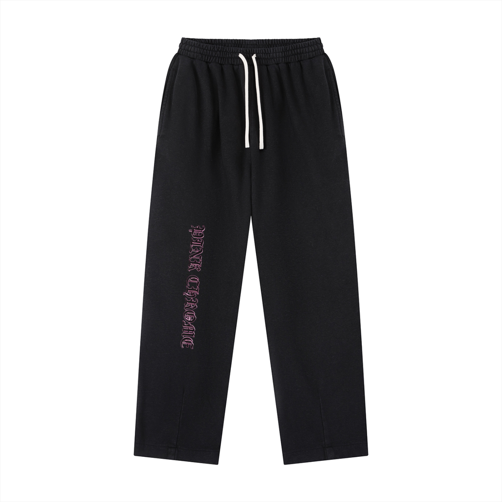 PINK CHROME Vintage Washed Drawstring Sweatpants