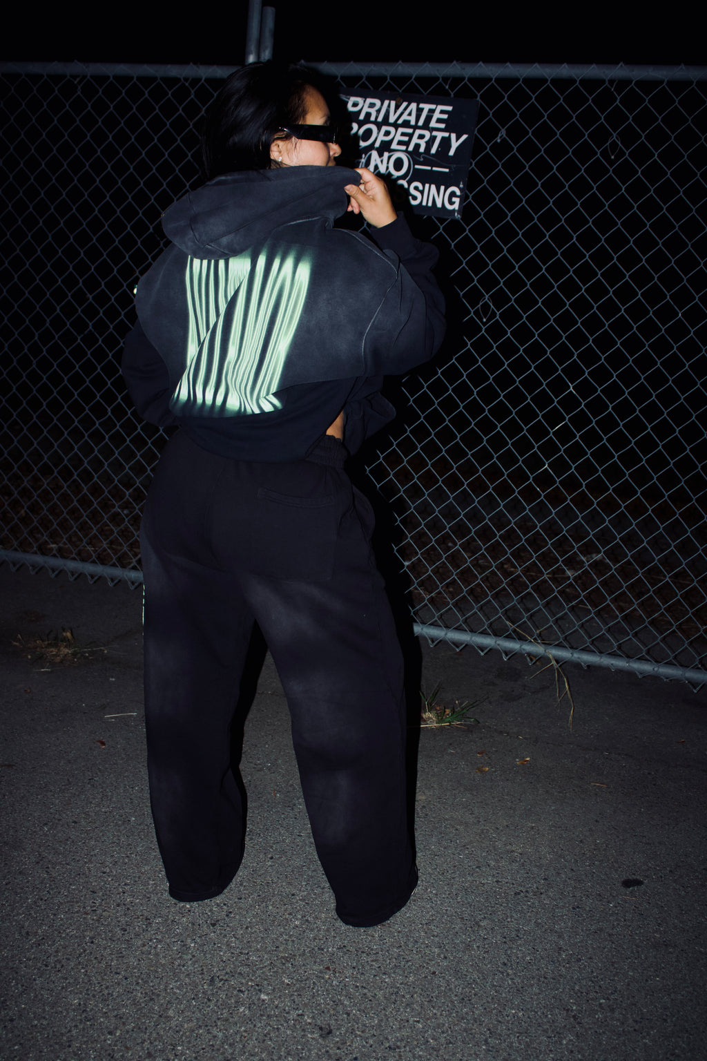 AVANTI AMOR Sunfade Loose Fit Cotton Sweatpants