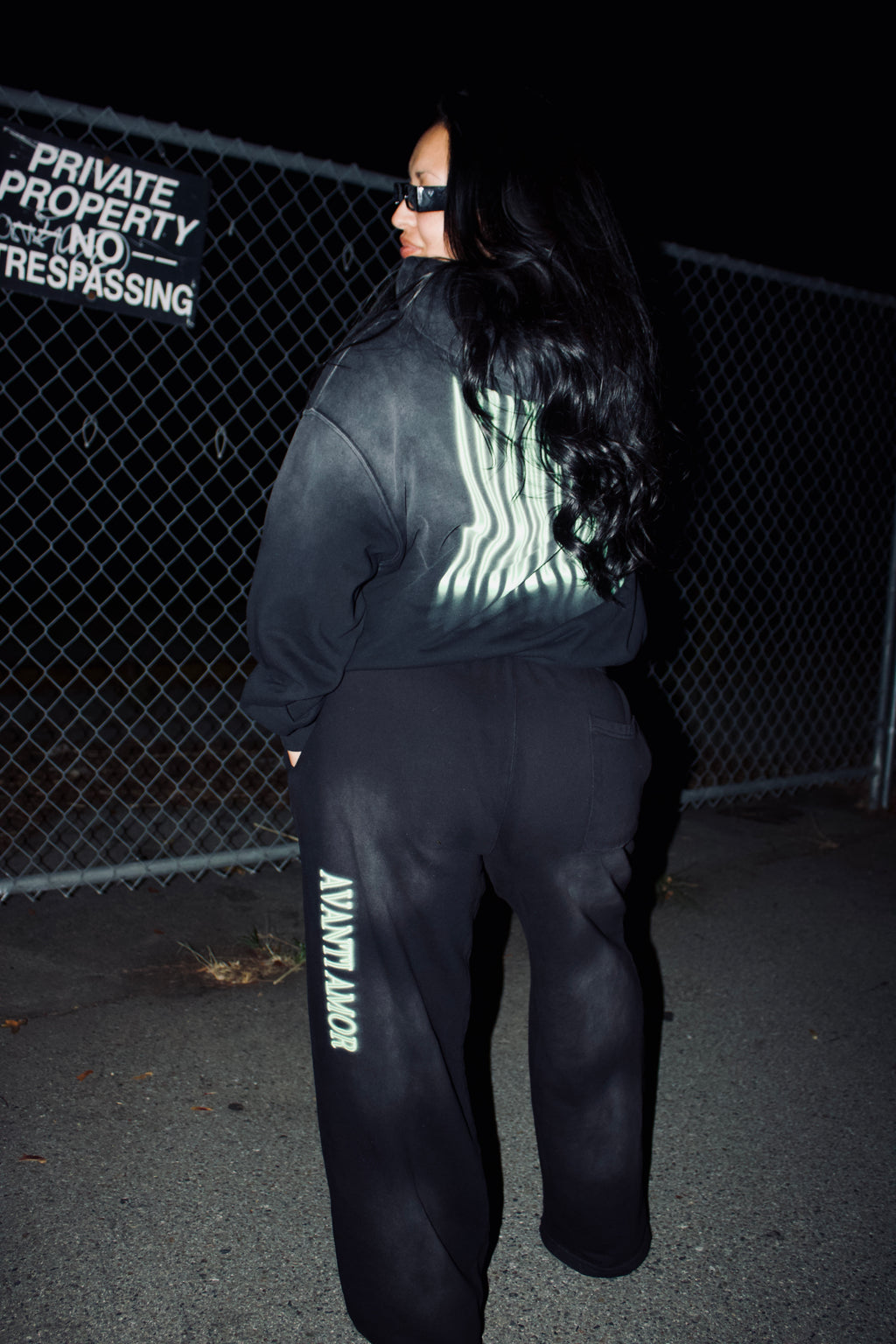 AVANTI AMOR Sunfade Loose Fit Cotton Sweatpants