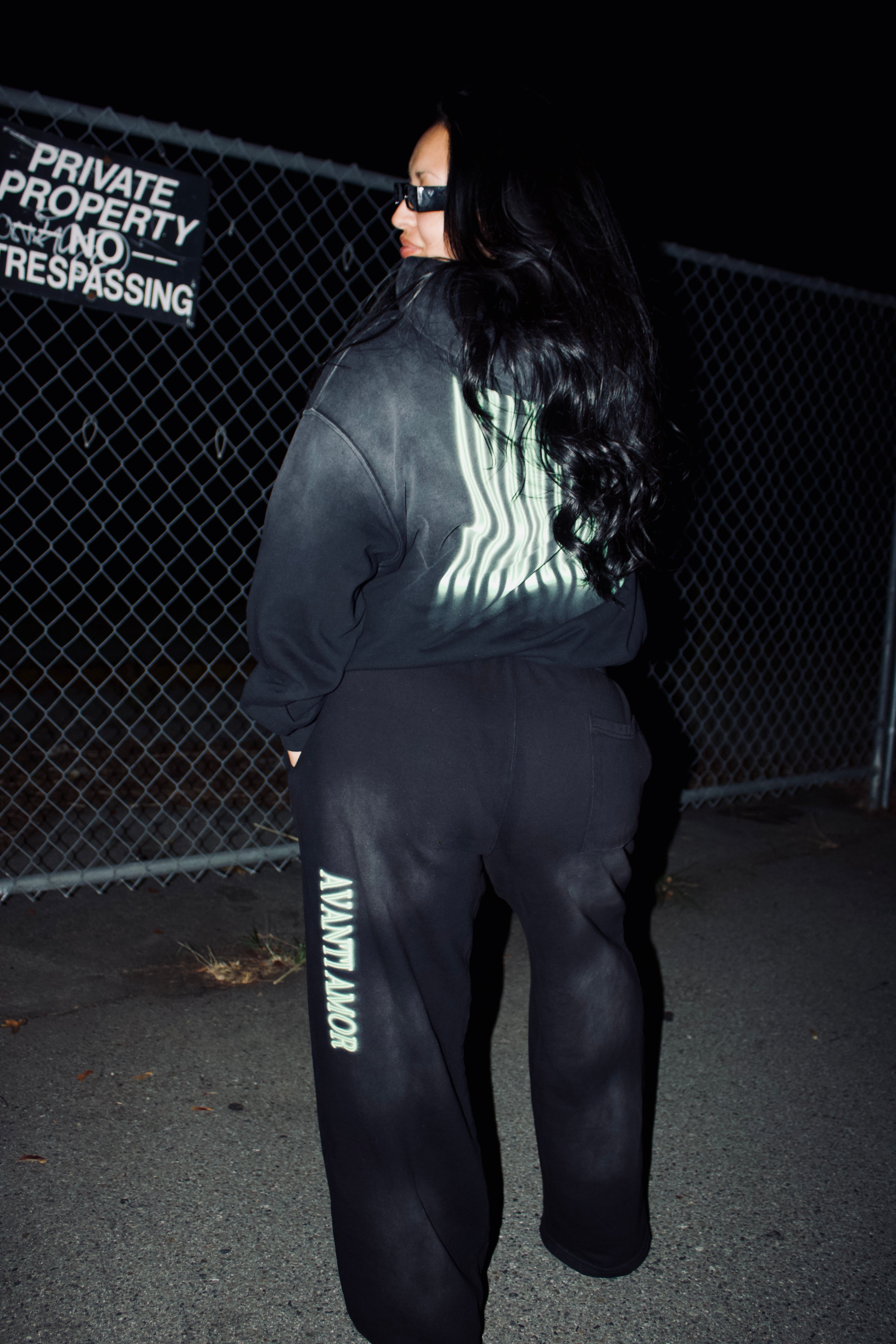 AVANTI AMOR Sunfade Loose Fit Cotton Sweatpants