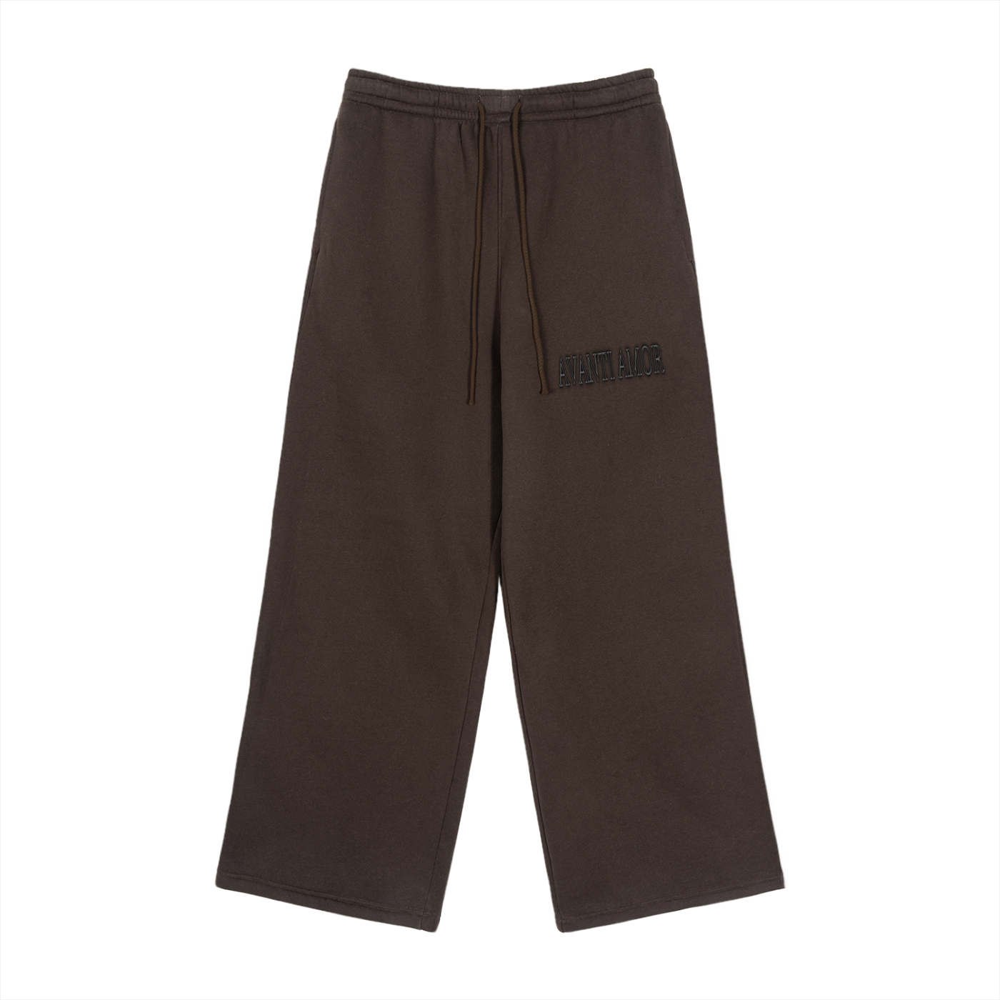 AVANTI AMOR Fleece Drawstring Straight-Leg Sweatpants