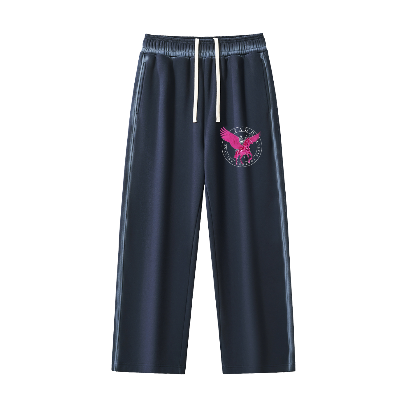 GAFAUDI PINK PEGASUS Sunfaded Edge Fleece Sweatpants