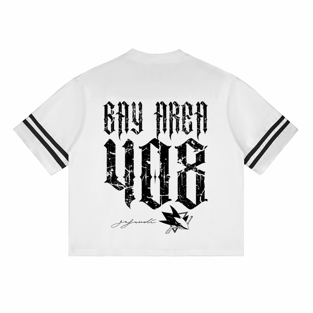 SAN JOSE "Bay Area 408" Taped Mesh T-Shirt