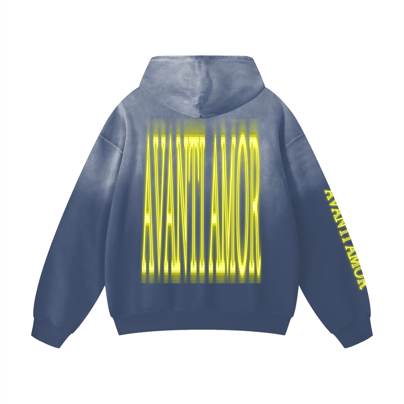 AVANTI AMOR Heavyweight Sunfade Oversized Hoodie