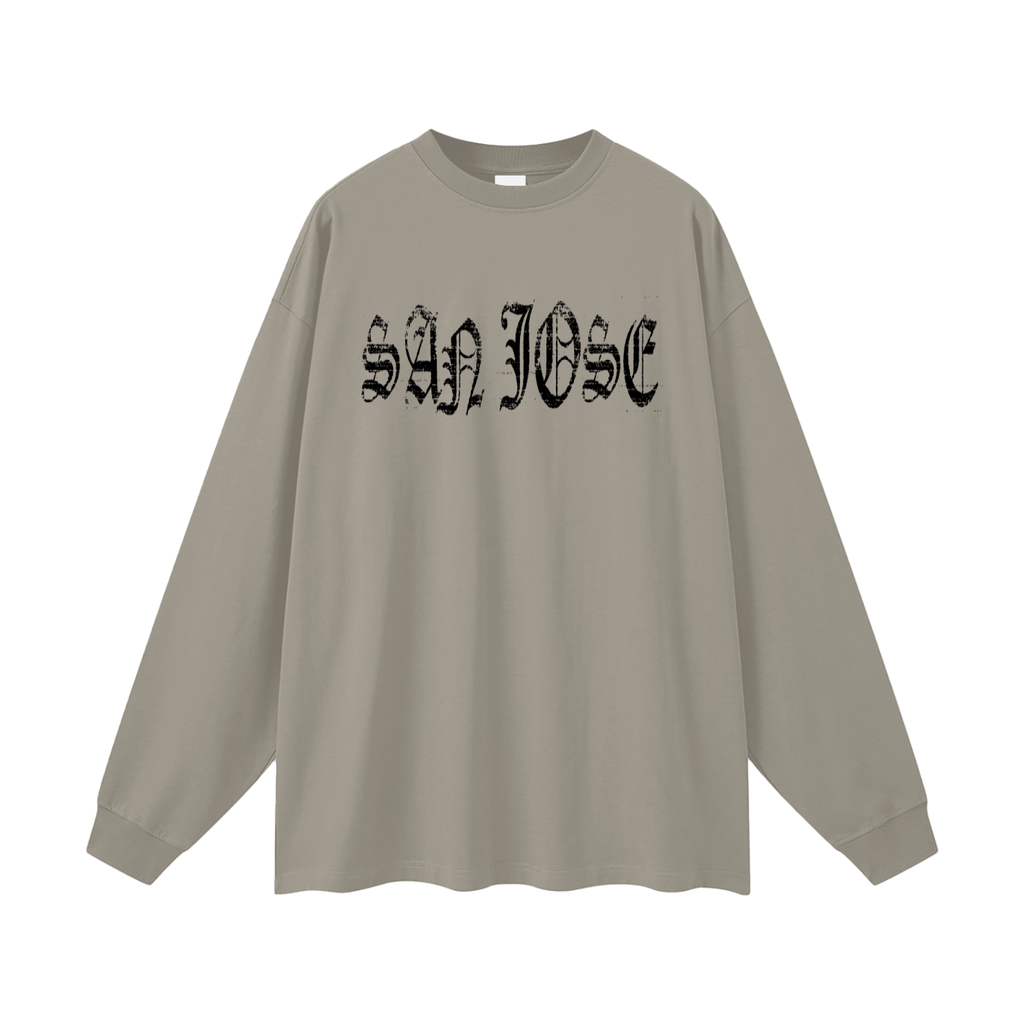 SAN JOSE "Bay Area 408" Oversized Unisex Long Sleeve T-Shirt