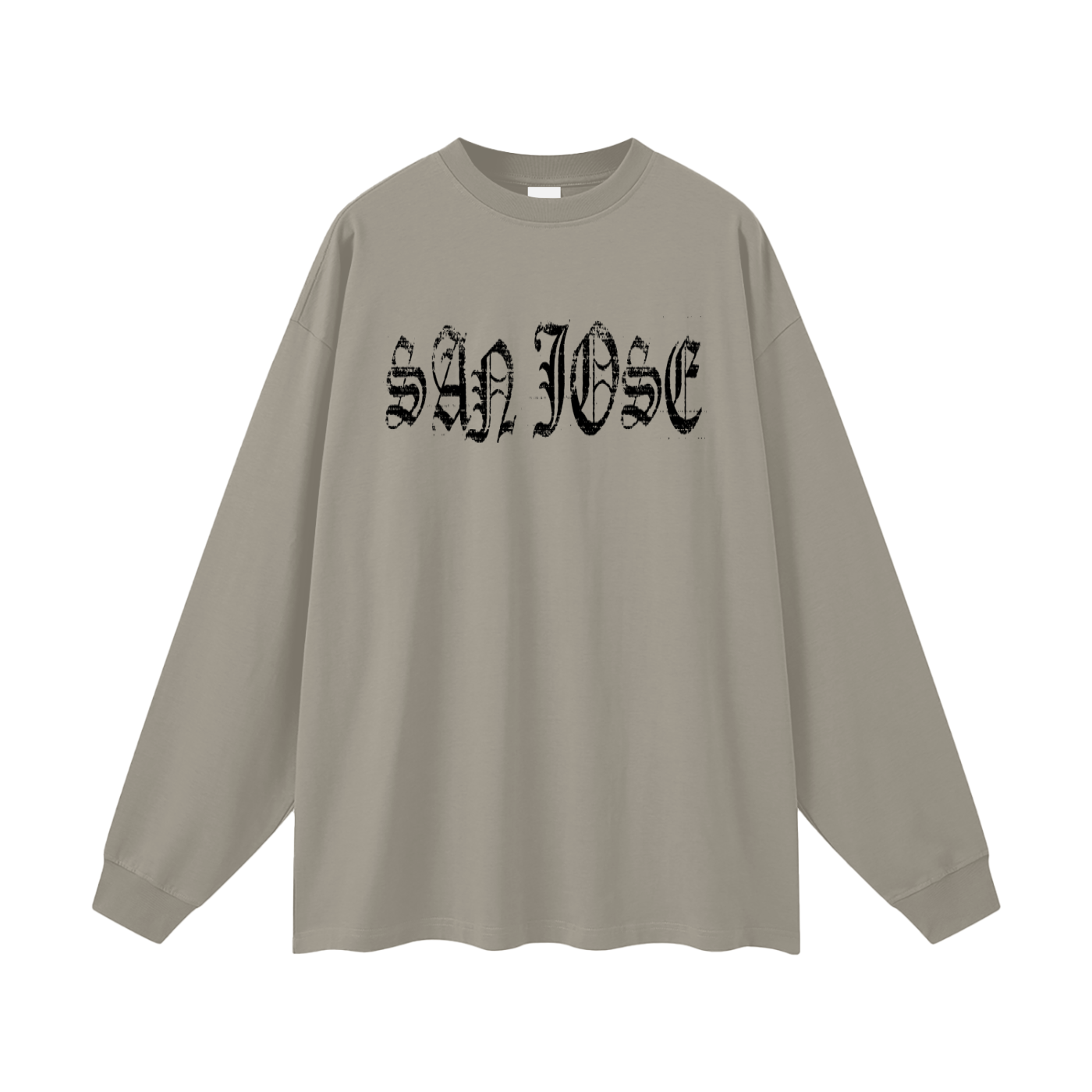 SAN JOSE "Bay Area 408" Oversized Unisex Long Sleeve T-Shirt