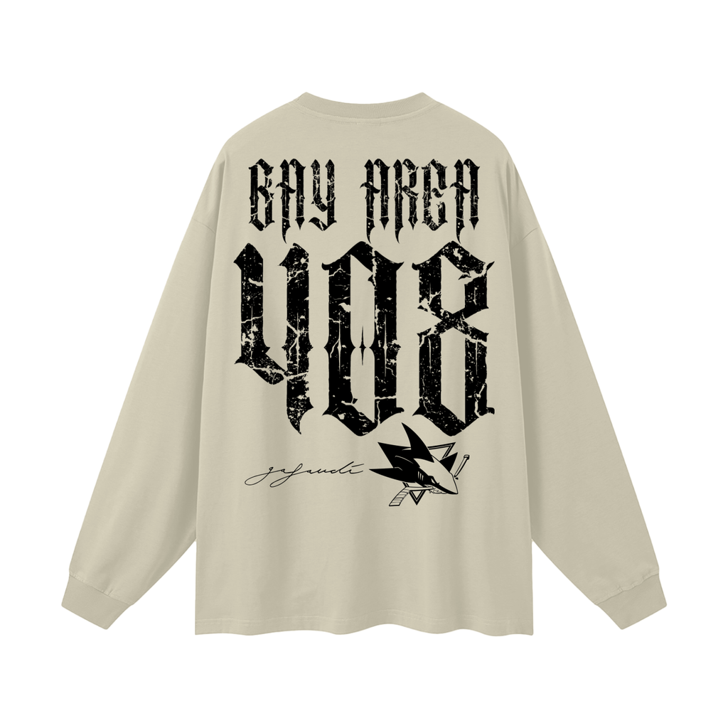SAN JOSE "Bay Area 408" Oversized Unisex Long Sleeve T-Shirt
