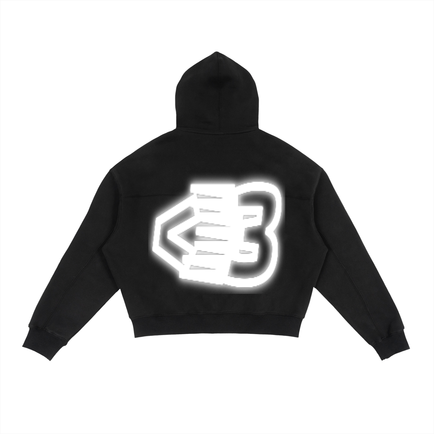 AVANTI AMOR Fleece Zip-Up Boxy Hoodie