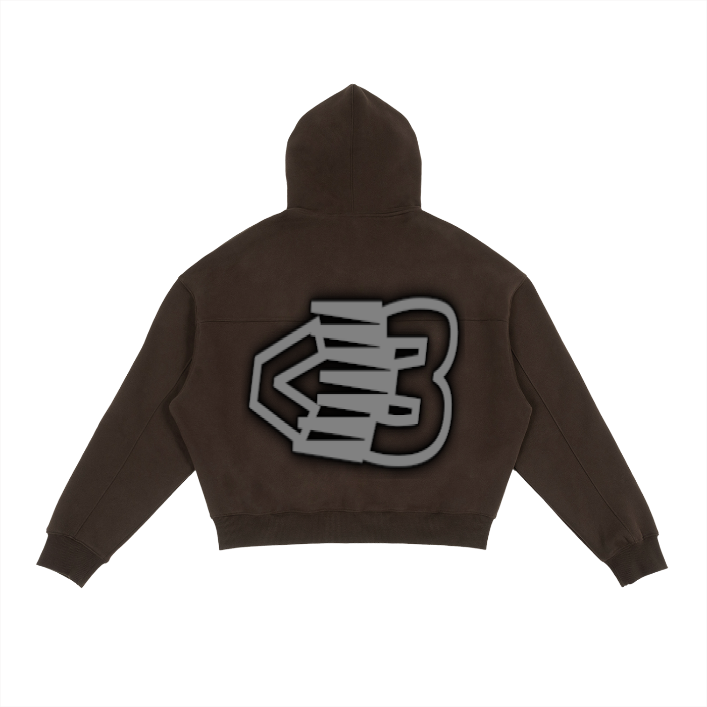 AVANTI AMOR Fleece Zip-Up Boxy Hoodie