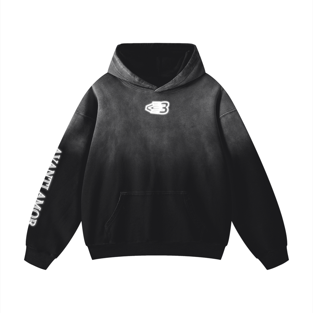AVANTI AMOR Heavyweight Sunfade Oversized Hoodie