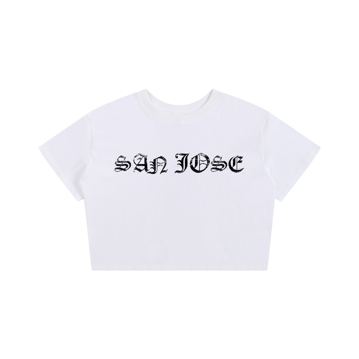 SAN JOSE "408" Baby Tee Seamless T-Shirt - 200 GSM