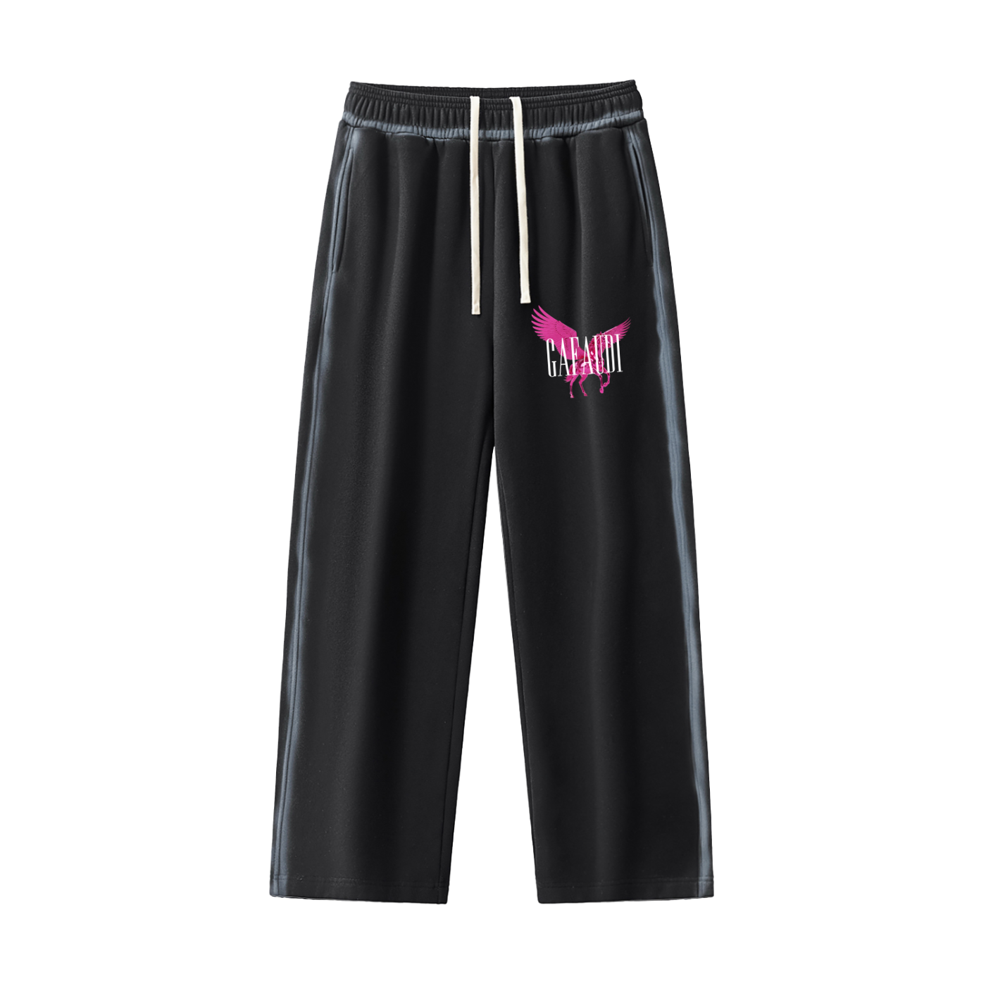 GAFAUDI PINK PEGASUS Sunfaded Edge Fleece Sweatpants