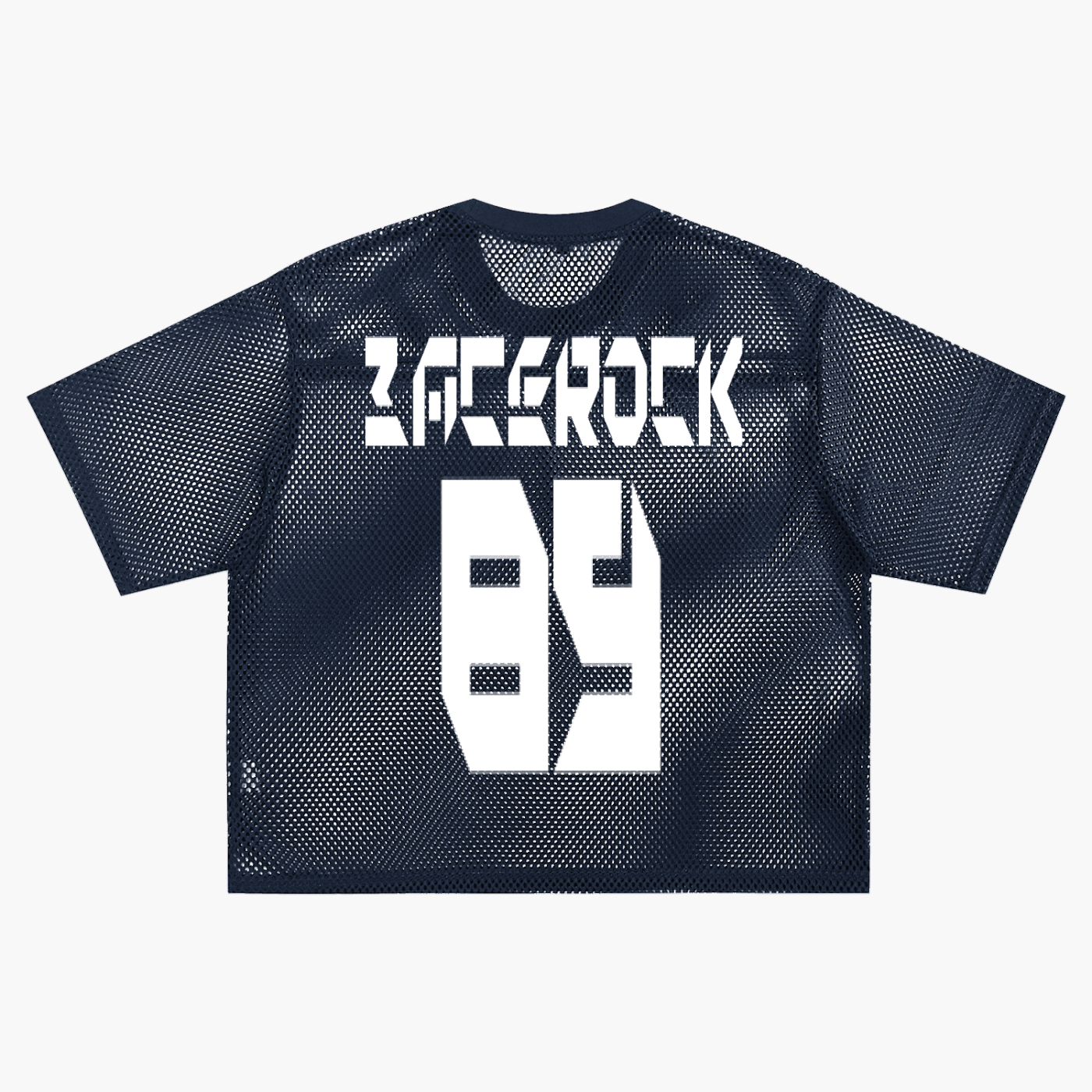 GAFAUDI "BACE ROCK 89" See-through Boxy Net T-Shirt
