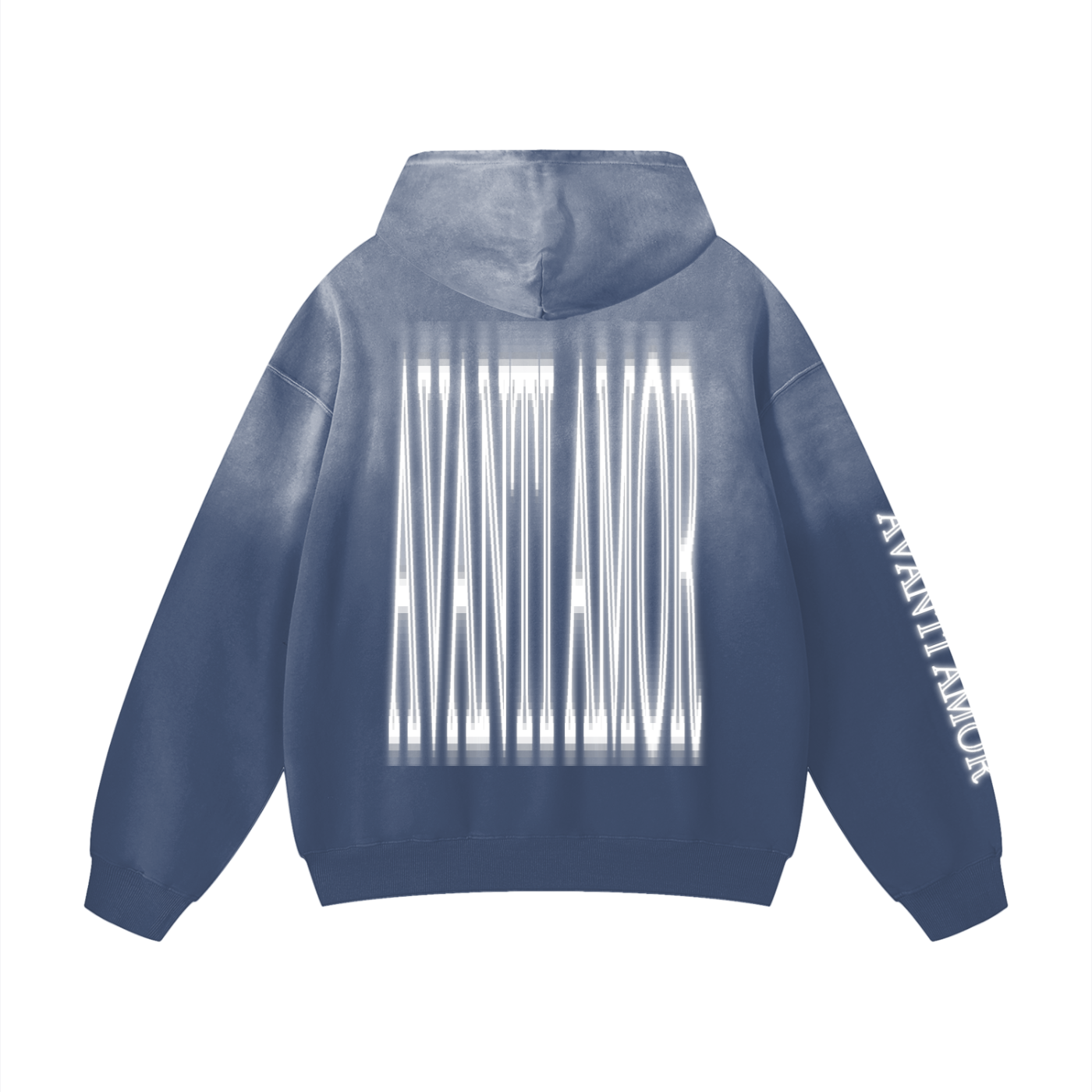 AVANTI AMOR Heavyweight Sunfade Oversized Hoodie