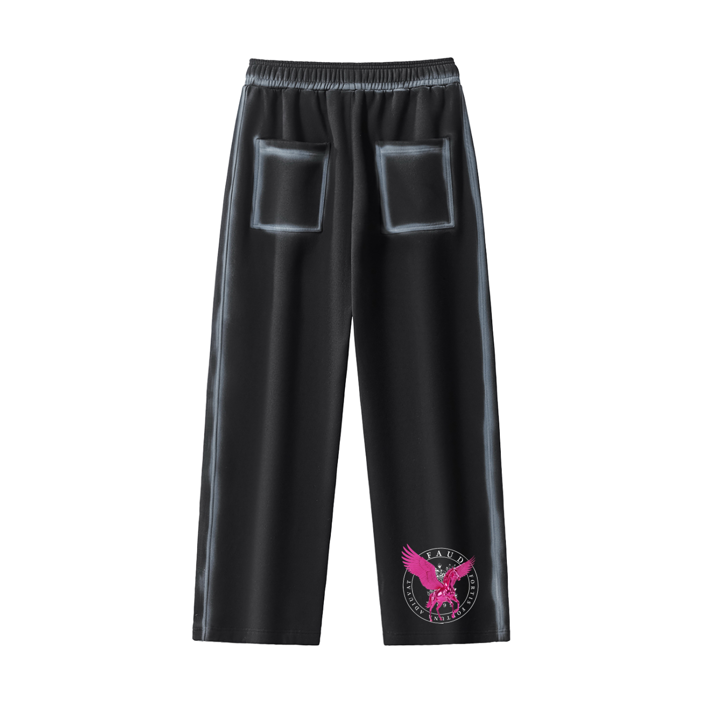 GAFAUDI PINK PEGASUS Sunfaded Edge Fleece Sweatpants