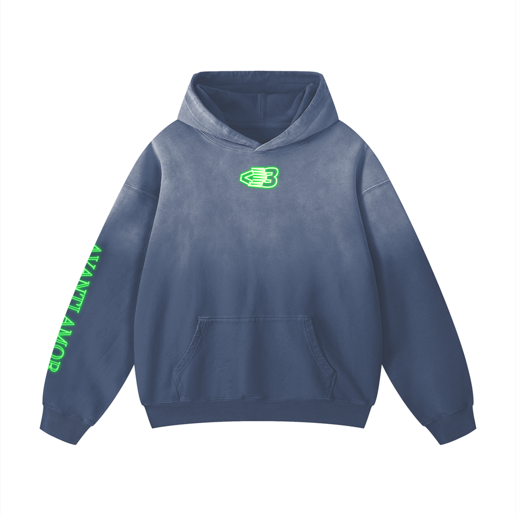 AVANTI AMOR Heavyweight Sunfade Oversized Hoodie