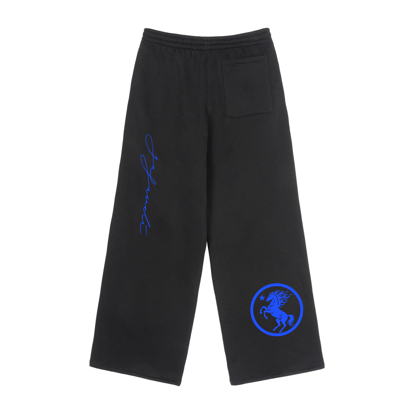 GAFAUDI Fleece Drawstring Straight-Leg Sweatpants